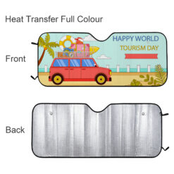 Custom Printed Car Sun Shade - Image 2