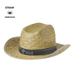 straw cow boy hat