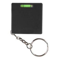 Mini Tape Measure with Level Key Chain - Image 3