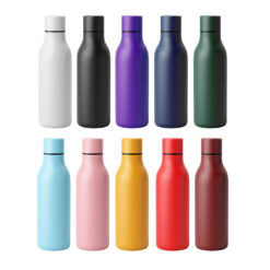 550ml Thermal Drink Bottle, screw lid powder coat finish