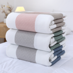 All Seasons Hamptons Plaid Throw