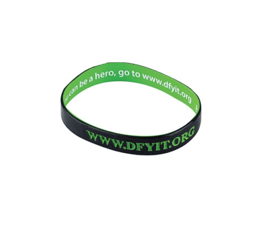 Wristband Inside Print Outside Colour Infill – Publicity Promotional ...