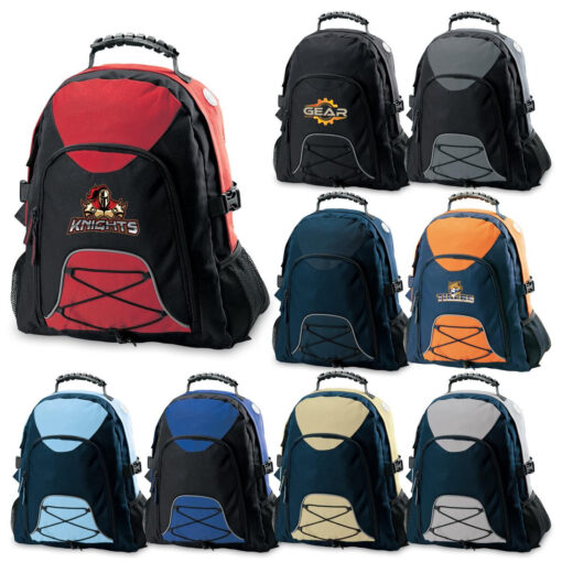 versatile backpack for events and custom branded bag gifts