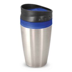 Royal Blue Promotional Octane Coffee Cup with business logo supplier Publicity Promotional Products