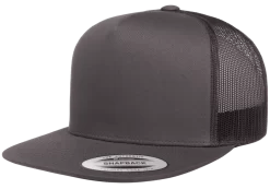 Charcoal Yupoong Caps Customised 6006 Classic Universal Trucker Cap