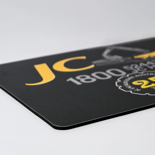 Fabric Mouse Mat 3mm Natural Rubber