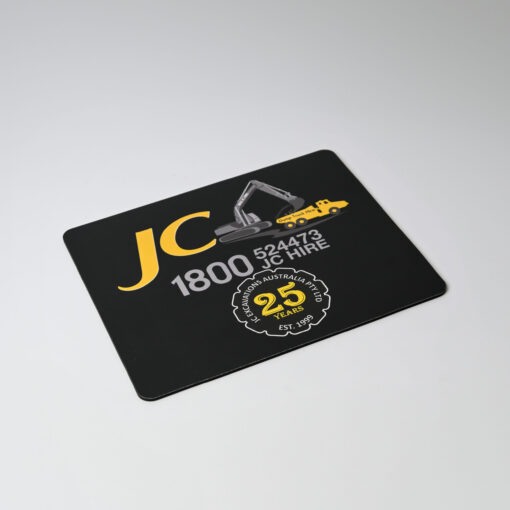 Fabric Mouse Mat 3mm Natural Rubber - Image 3