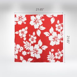 Custom printed square bandannas