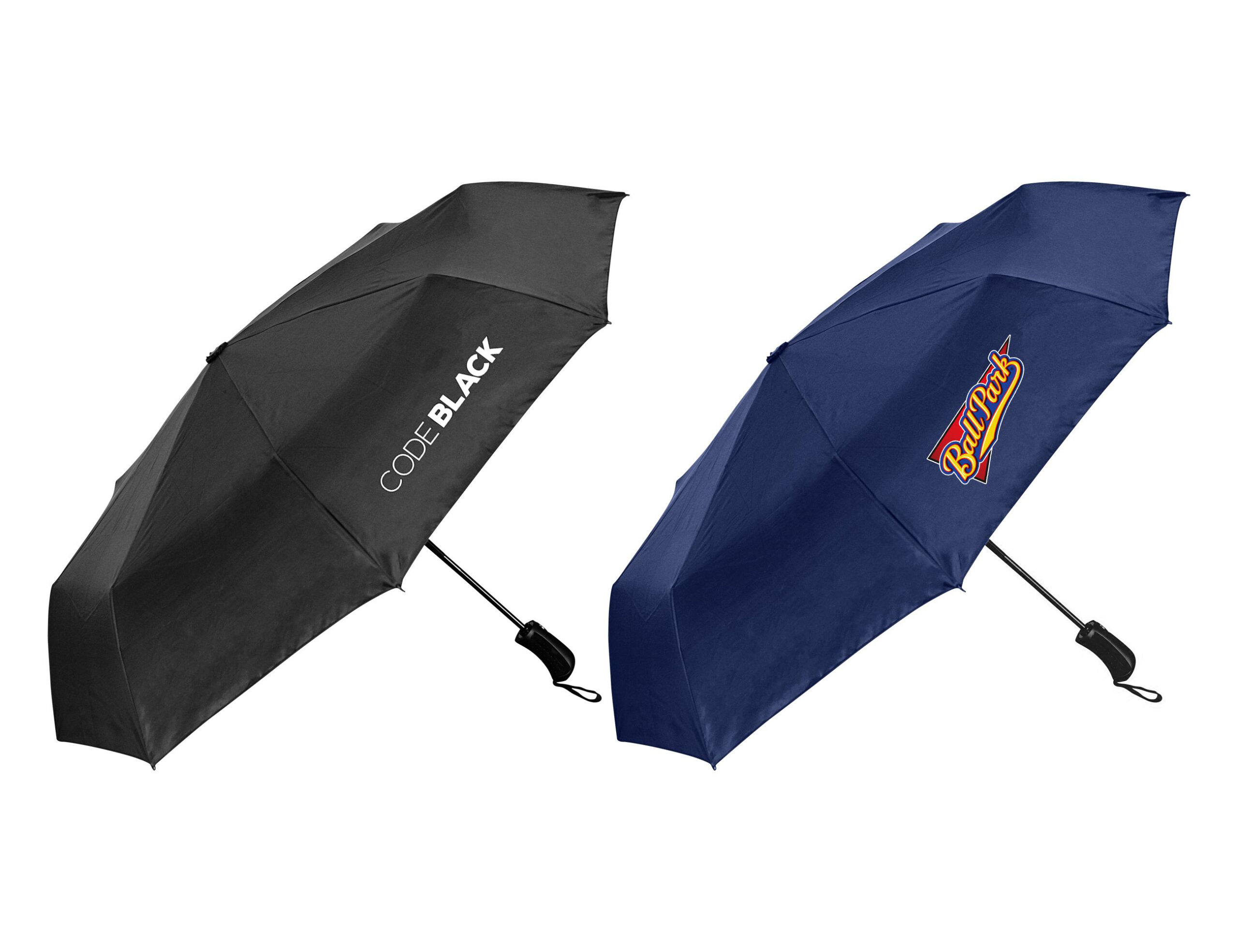 Umbrella Grid Pocket RPET Fold-Up Umbrella