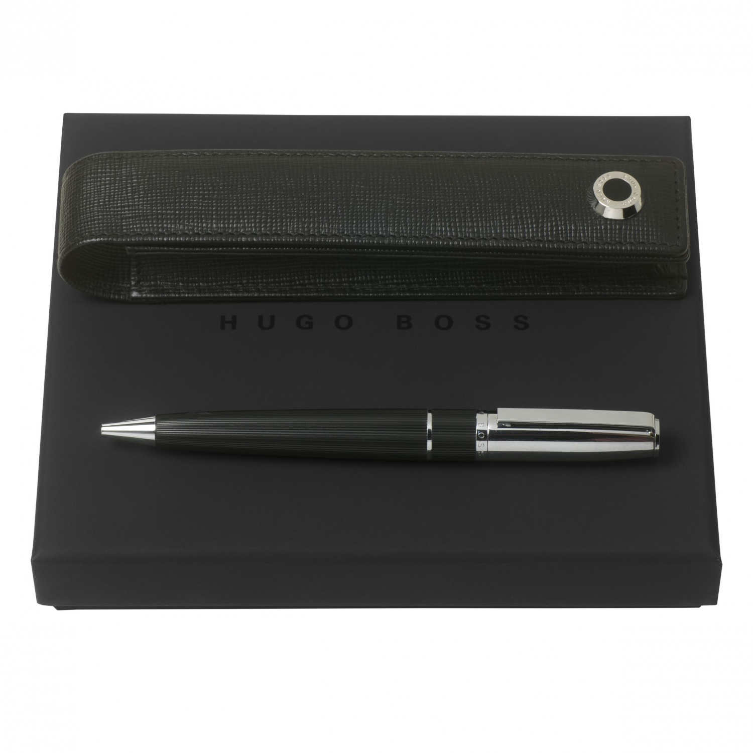 Set HUGO BOSS (ballpoint pen & case) – Publicity Promotional Products
