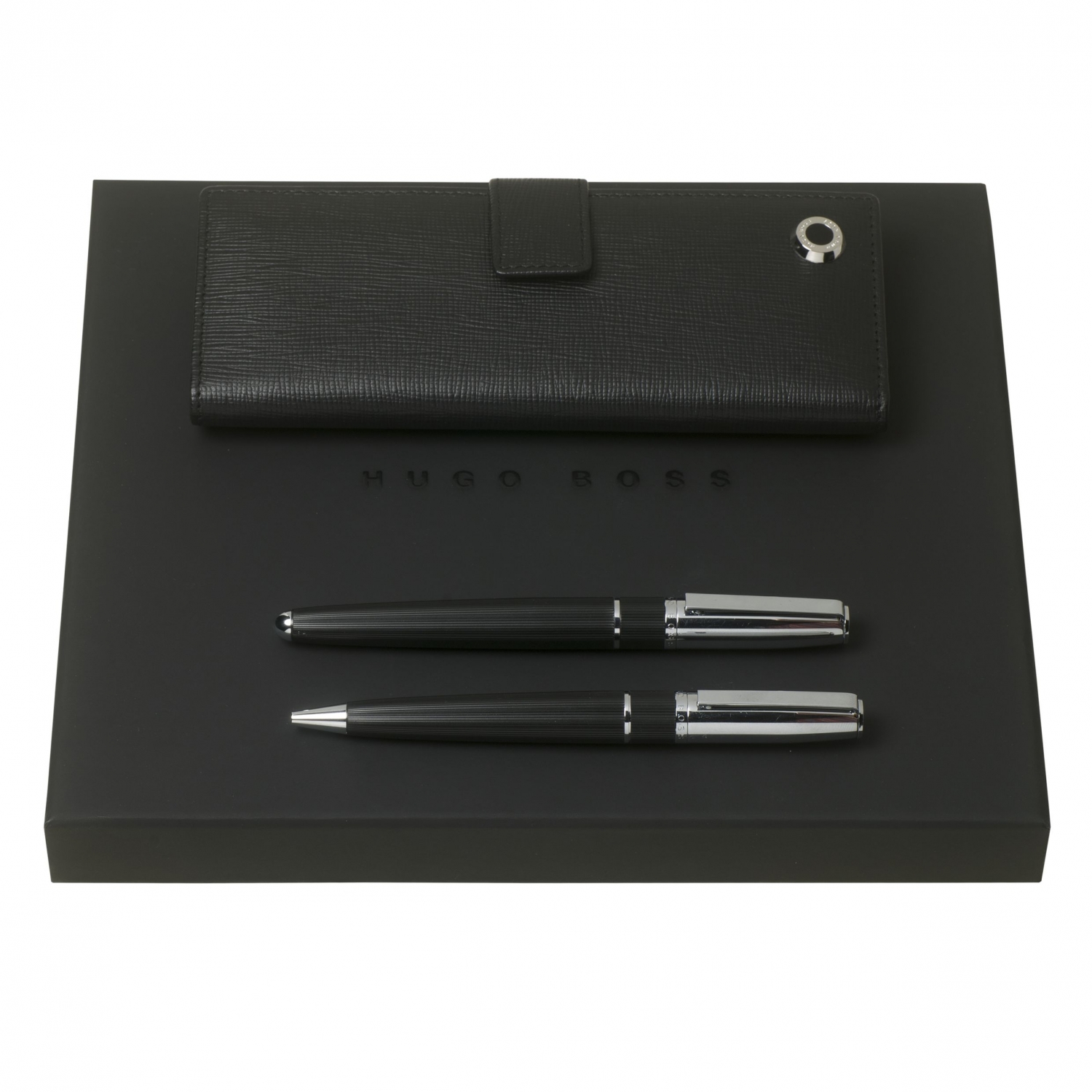 Set HUGO BOSS (ballpoint pen, rollerball pen & case) – Publicity ...