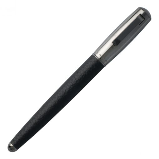 Rollerball pen Pure Leather Black - Image 2