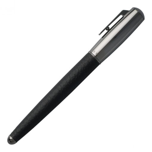 Rollerball pen Pure Leather Black - Image 6