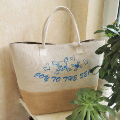 Custom Printed Jute Bag Farus Quality gift Bags Publicity Promotional ProductsSupplier