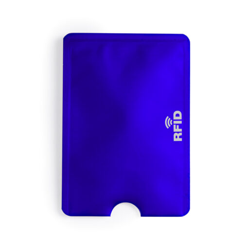 Blue RFID protection card