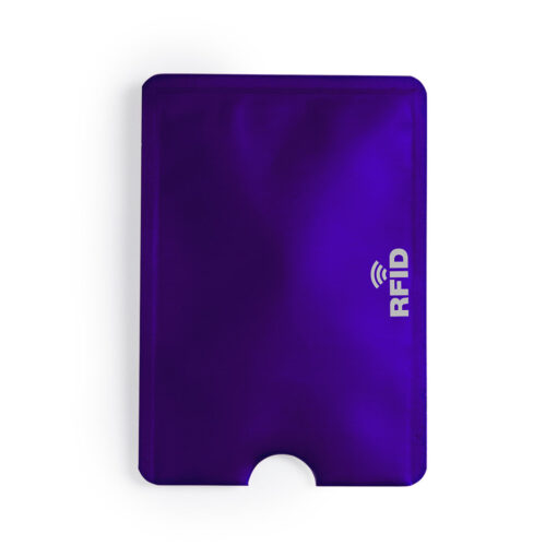purple RFID protection card