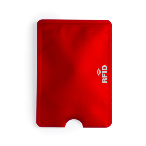 red RFID protection card