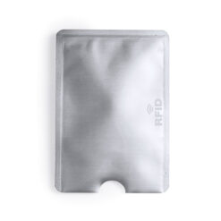 silver RFID protection card