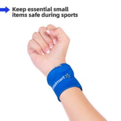 branded with corporate printed logo fabric wristbands Publicity Promotional Products