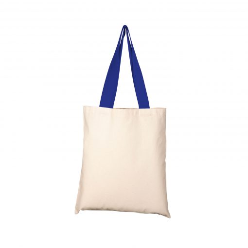 royal blue handle bronte cotton tote Publicity Promotional Products