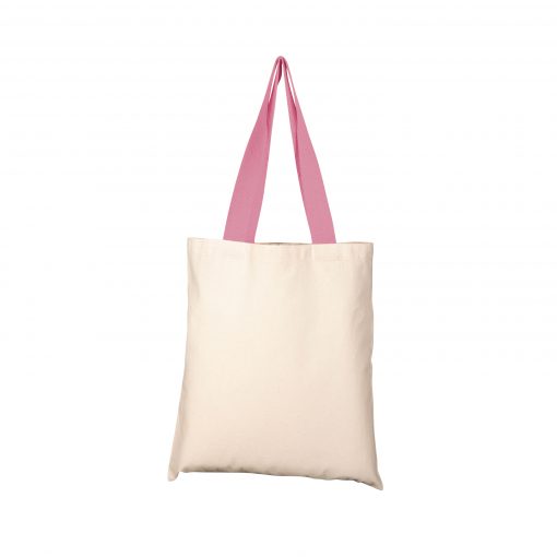 pink handle bronte cotton tote Publicity Promotional Products