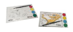 kids painting sheet