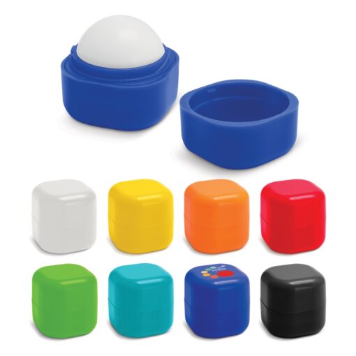 Promotional lip balm cube shape