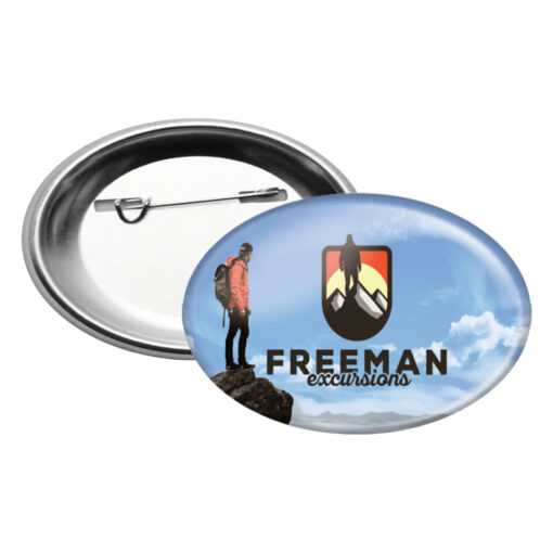 Button Badge - Oval - Image 4