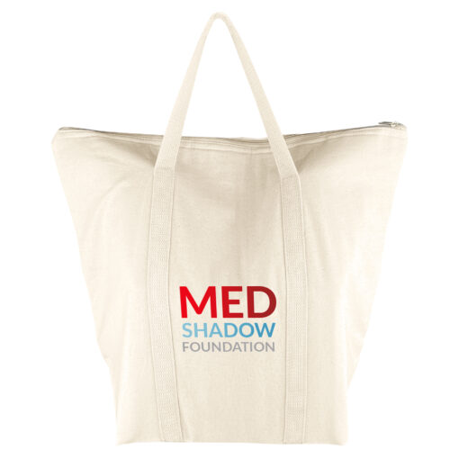 Canvas Shopper Cooler Bag - Image 2