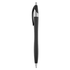 black Oracle Metallic Plastic Pens - Cheap Plastic Pens Publicity Promotional Products