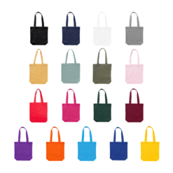 Thick Canvas Tote Bag various colours Publicity Promotional Products supplier