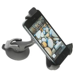 Rotating Car Phone Holder Compatible with 4.4~5.3 inch smartphones, 5 inch GPS - Publicity Promotional Products