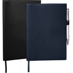 Black and Navy Pedova Refillable JournalBook JB1018