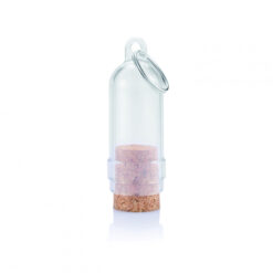 customised message in bottle promo keyring with logo from Publicity Promotional Products