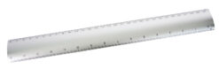 Aluminium flat scale ruler 30cm