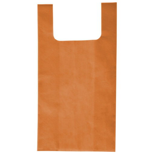 orange cheap Value Grocery Tote Publicity Promotional Products