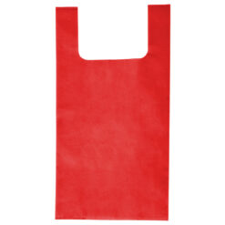 red cheap Value Grocery Tote Publicity Promotional Products