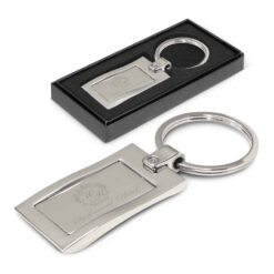 Wave Metal Key Ring supplier Publicity Promotional Products