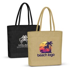 Carrera Jute Tote Bag Promotional Gifts with custom printing
