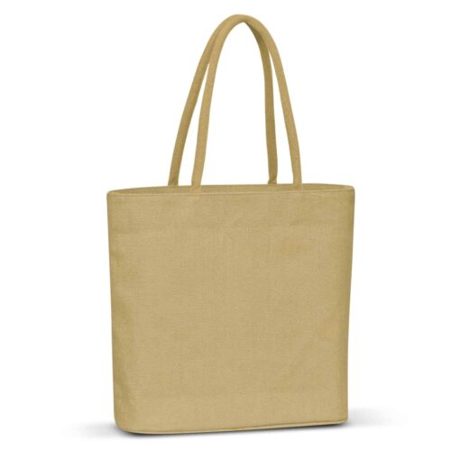 Natural Carrera Jute Tote Bag Publicity Promotional Products
