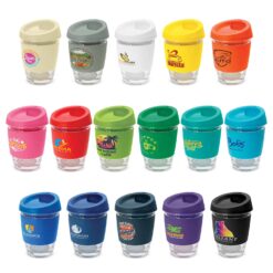 Metro Cup customisable glass travel cups Publicity Promotional Products