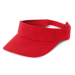 Orlando Sun Visor red customised with logo