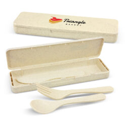 Choice Cutlery Set for spoon knife in case with custom branding supplier Publicity Promotional Products