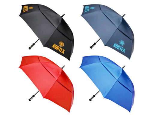 Custom Printed Wind vented Umbrellas Publicity Promotional Products Supplier