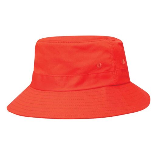 Kids Twill Bucket Hat w/Toggle - Image 6