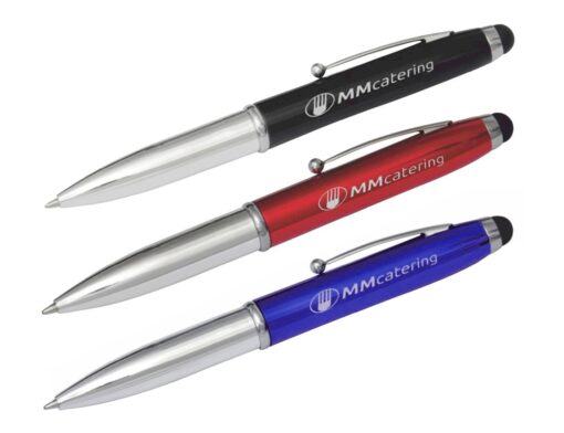 3-Way Stylus Pen & Torch - Image 2