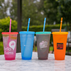 colour changing cups custom printed Publicity Promotional Products supplier