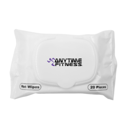 20 pieces Antibacterial Wipes in Packet with customisable logo