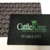 Fabric Mouse Mat 1mm Natural Rubber