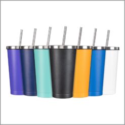 branded reusable cup straw